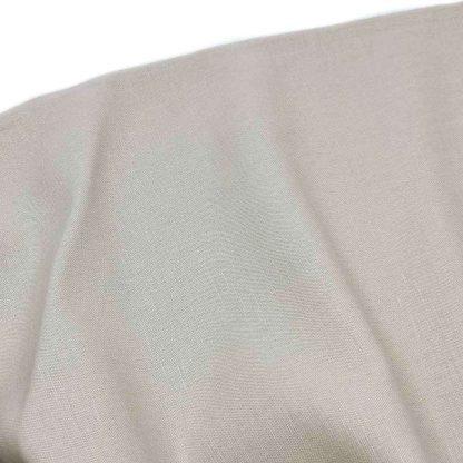 Tela de lino algodón en color liso natural