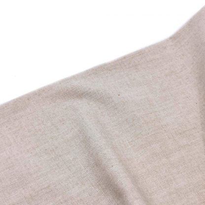 Tela chambray de algodón/poliéster en color liso marrón