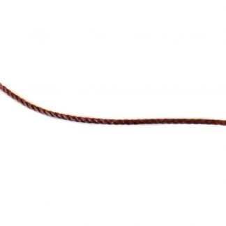 Cordón torzal marrón 1.5 mm