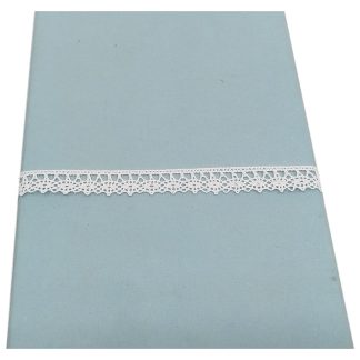 Puntilla Bolillo Puntas 12 mm Blanco