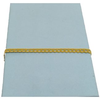 Puntilla Bolillo Ondas 8 mm Mostaza