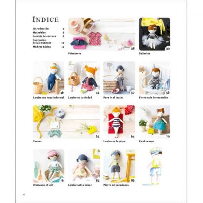Libro muñecas de tela de la editorial DRAC