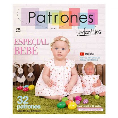 Revista Patrones Infantiles número 16 Especial Bebé 2021
