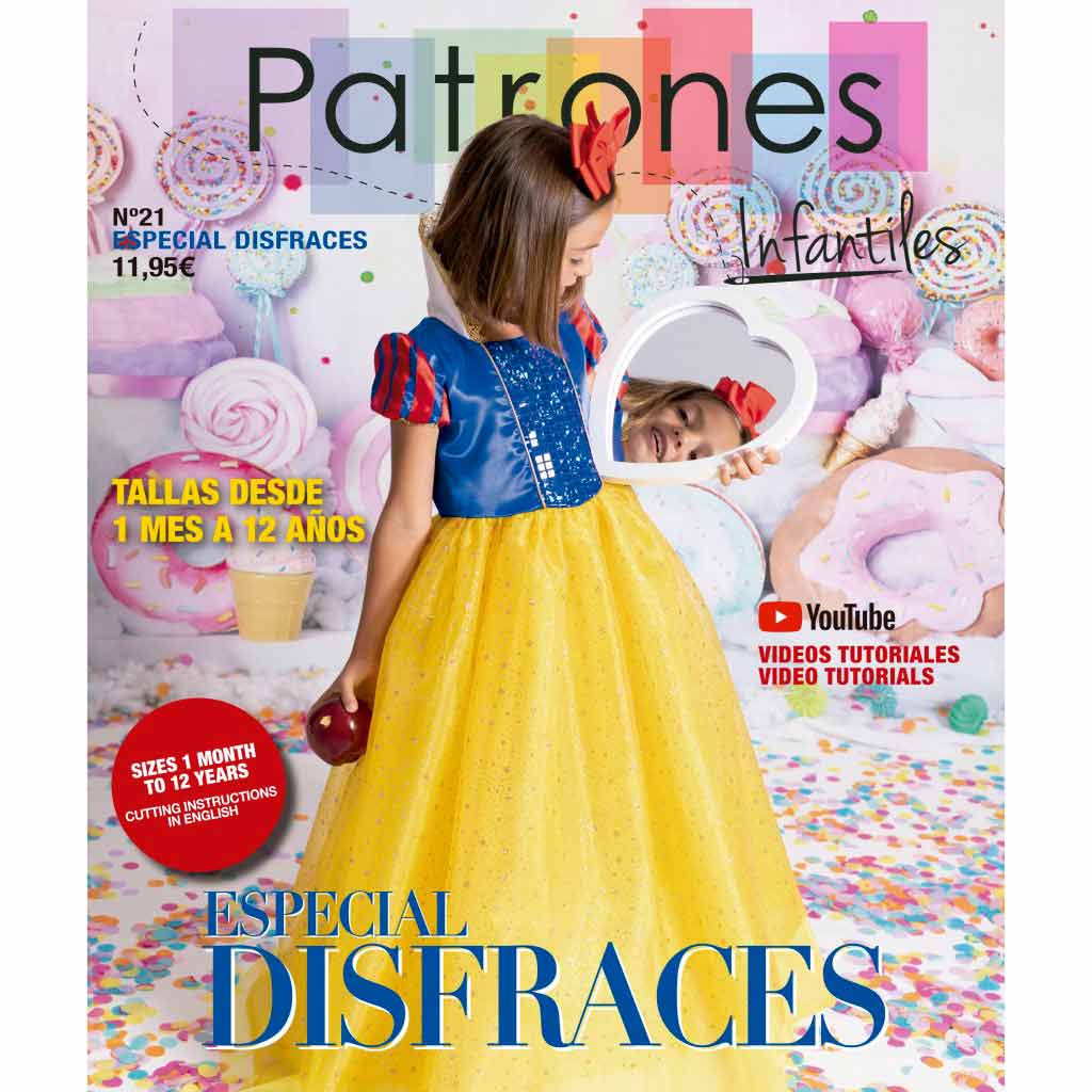 Revista Patrones Infantiles nº21 Especial Disfraces - Lanas Garla