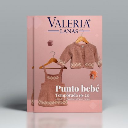 Revista Punto Bebé temporada 2019-2020 de la marca de lanas para labores Valeria Lanas