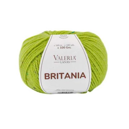 Ovillo de lana para tejer modelo Britania de la marca Valeria Lanas