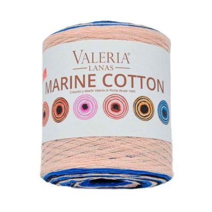 Ovillo de tejer modelo Marine Cotton de la marca Valeria Lanas