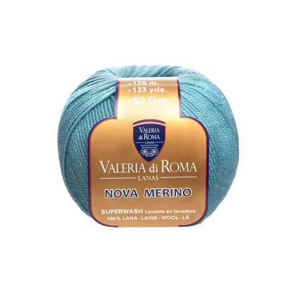 Ovillo de lana para tejer modelo Nova Merino de la marca Valeria Lanas