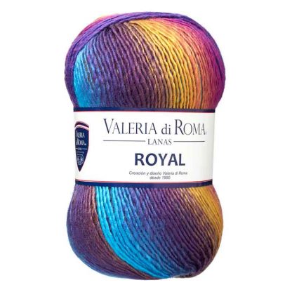 Ovillo de lana para tejer modelo Royal de la marca Valeria Lanas